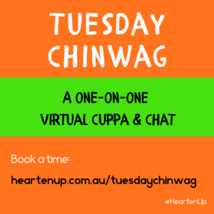 Tuesday Chinwag 30 min virtual cuppa to stay connected